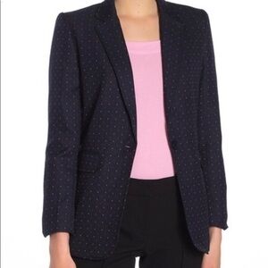 NWOT Catherine Malandrino Boyfriend blazer jacket navy M